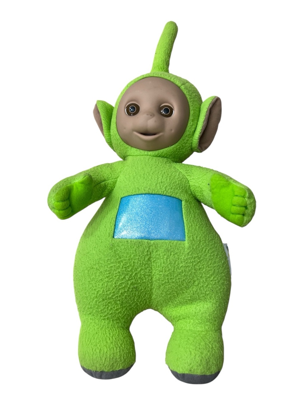 1998 Teletubbies Green Dipsy Stuffed Animal Toy 16”